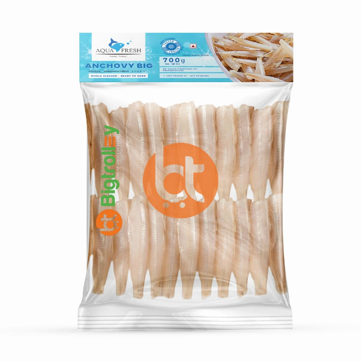 Aqua Freah Pan Ready Anchovy, കൊഴുവ 700g Online at BigTrlley Groceries in Sydney