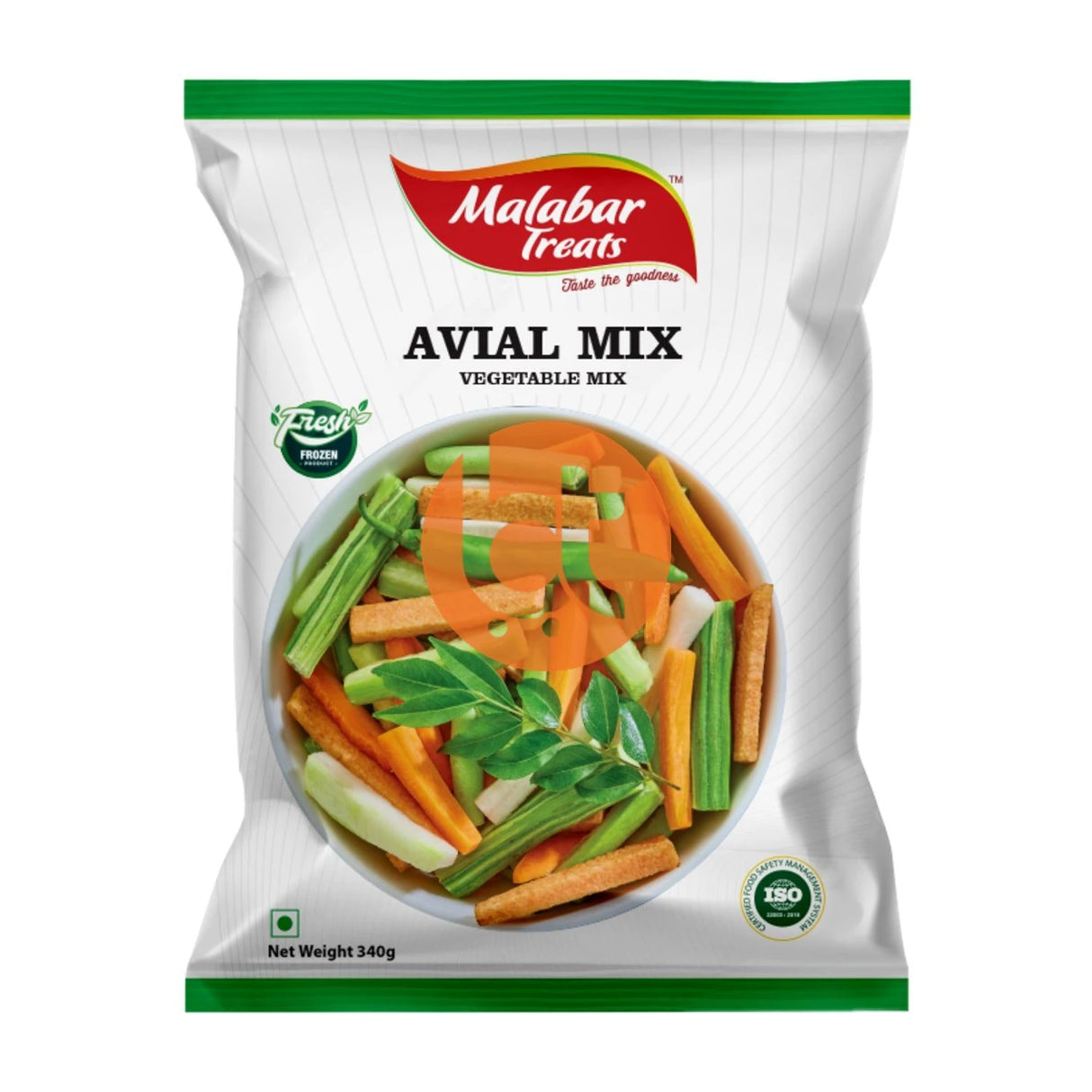 Malabar Treats Frozen Aviyal Mix 340g