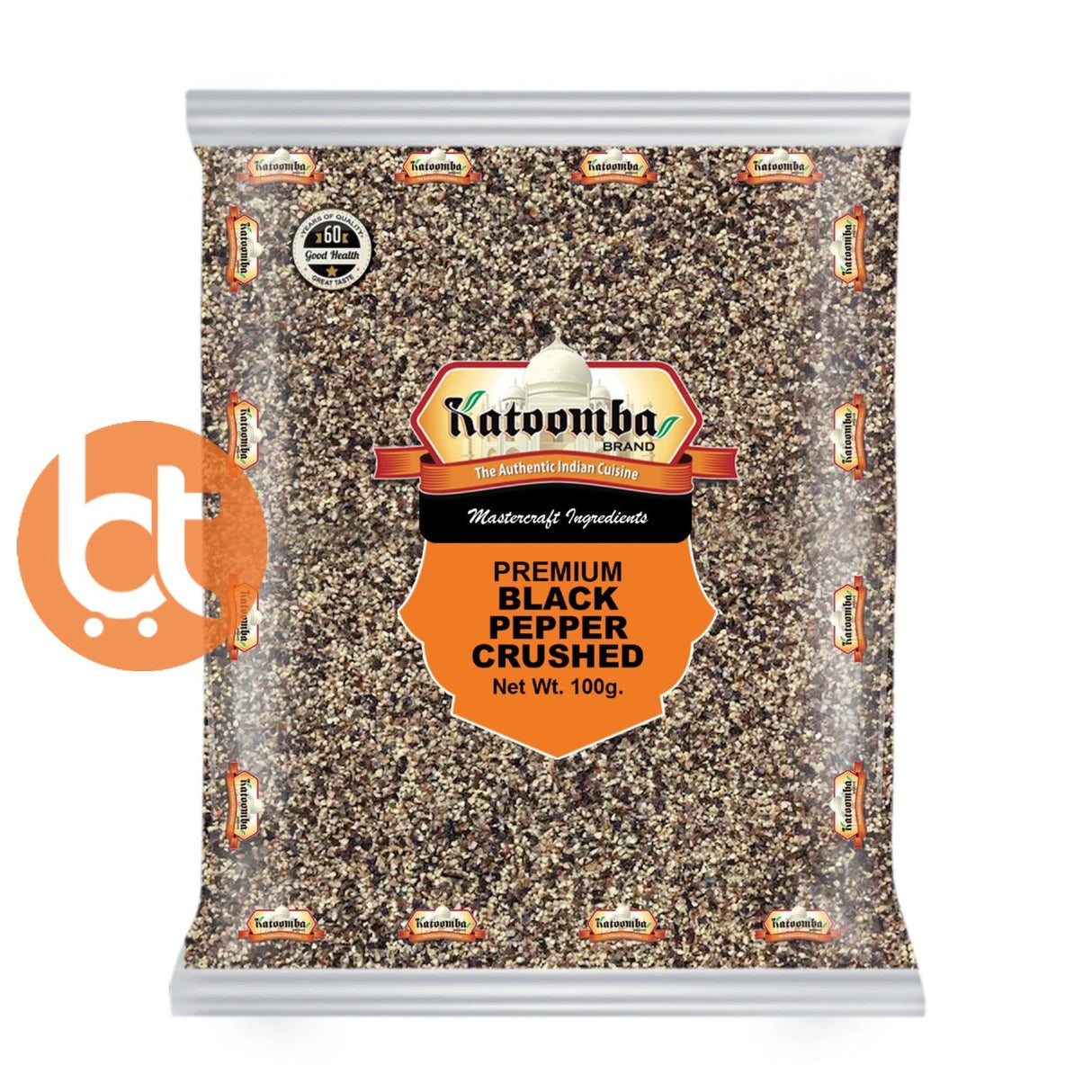 Katoomba Black Pepper Crushed 100g