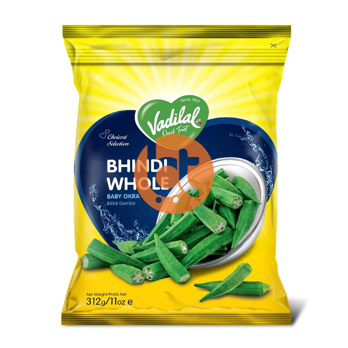 Vadilal Bhindi Whole, Baby Okra 312g