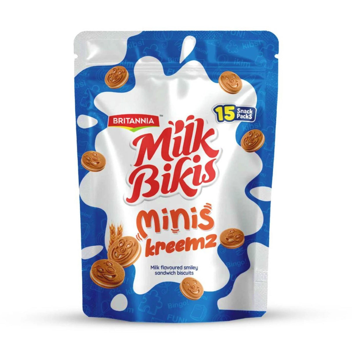 Britannia Milk Bikis Minis Kreemz 200g