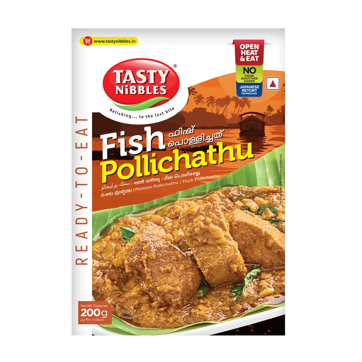 Tasty Nibbles Fish Pollichath 200gm