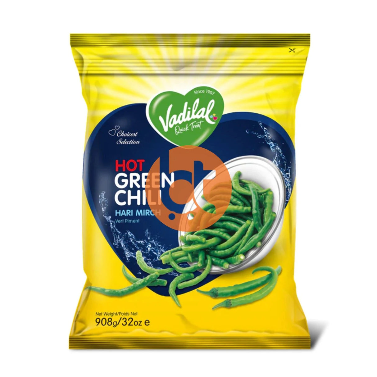 Vadilal Frozen Hot Green Chilli