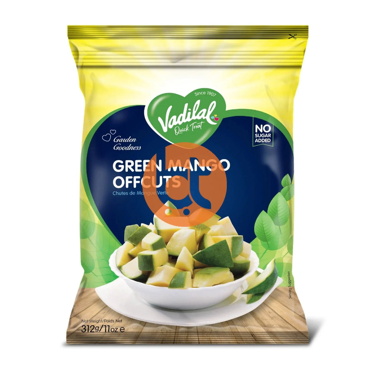 Vadilal Frozen Green Mango Offcuts 312g