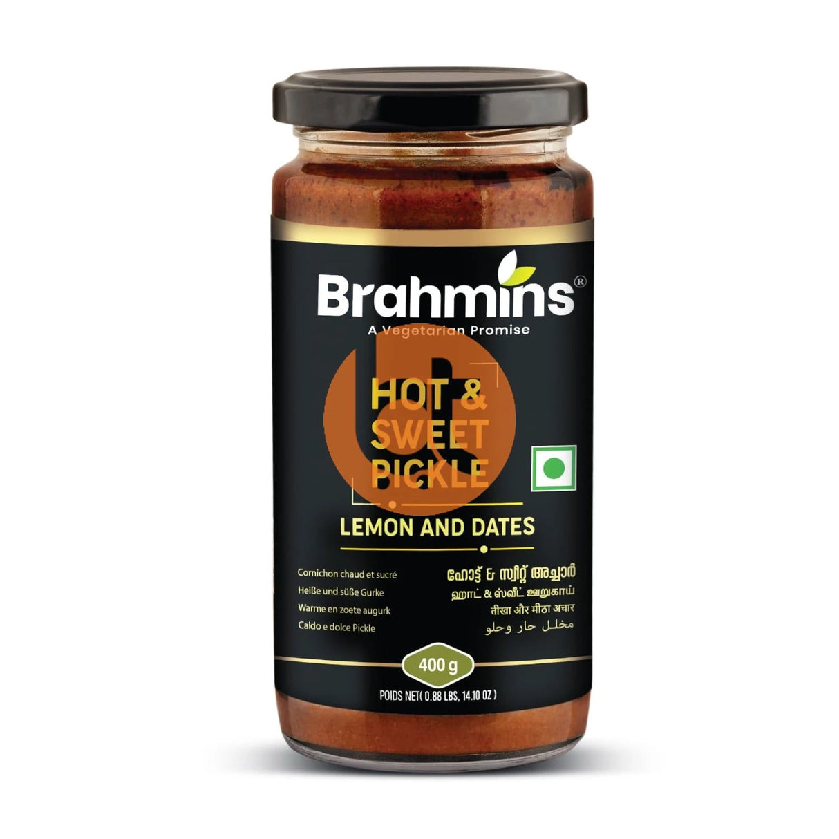 Brahmins Hot & Sweet Pickle 400g