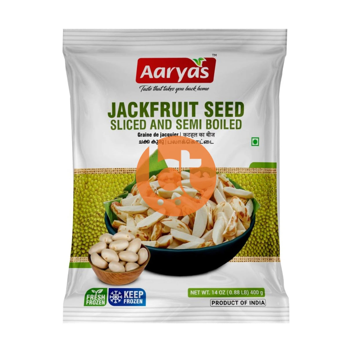 Aaryas Jackfruit Seed (Semi Boiled) 400g Online at Bigtrolley groceries