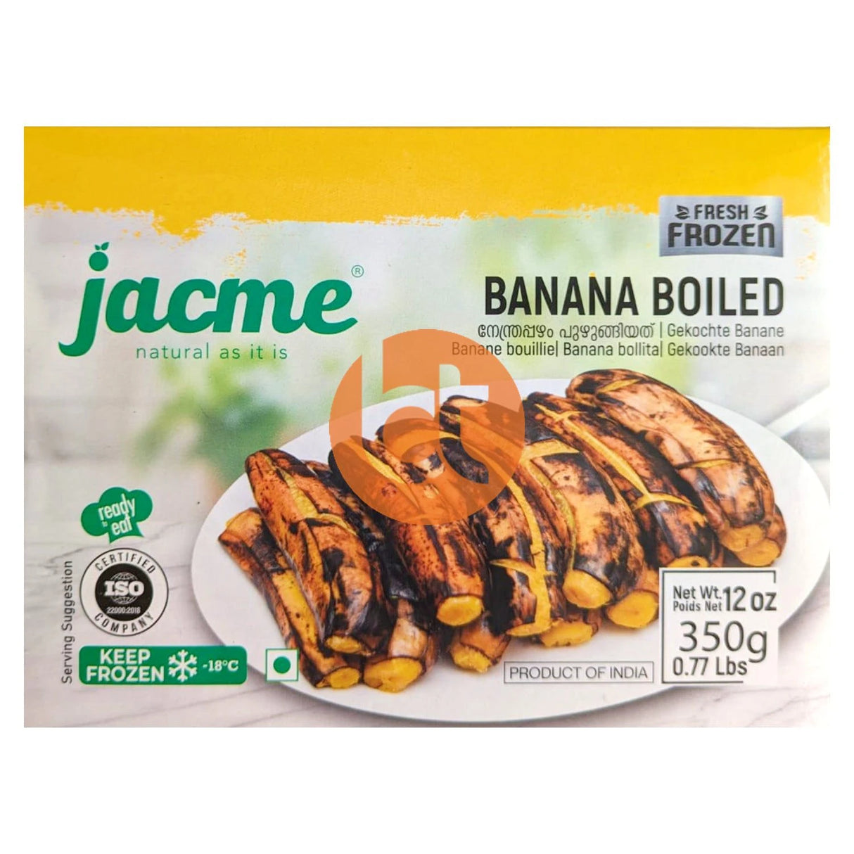 Jacme Banana Boiled, Steamed Banana 350g