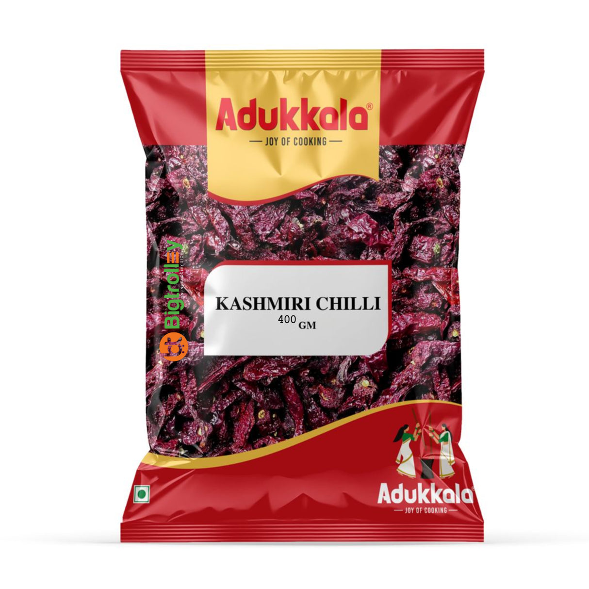 Adukkala Kashmiri Chilly Whole 400g