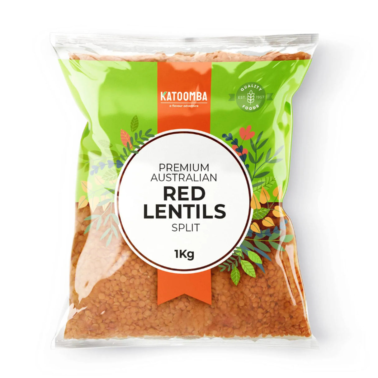 Katoomba Australian Red Lentils 1 Kg