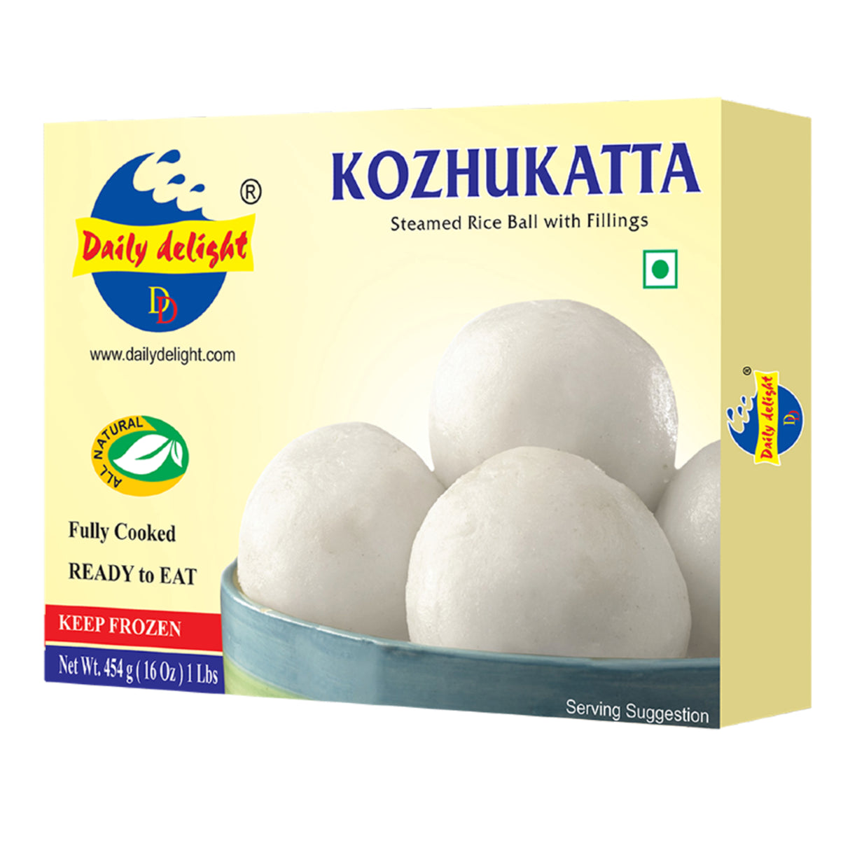 Daily Delight Kozhukatta 454g Online at BigTrolley groceries