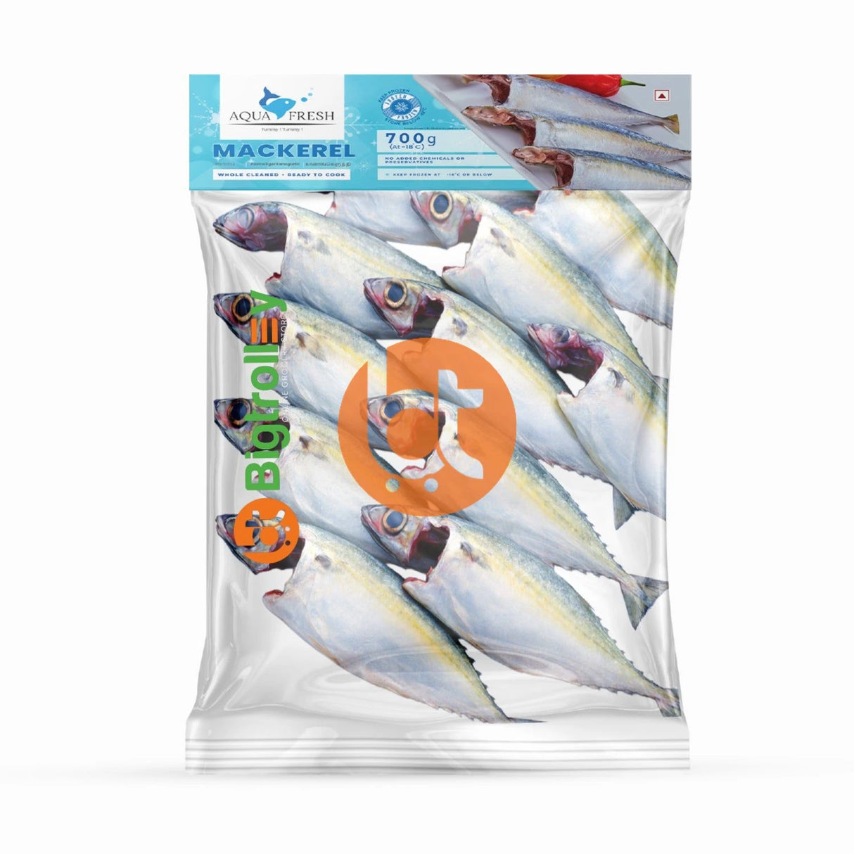 Aqua Freah Pan Ready Mackeral , അയല 700g Online at BigTrolley Groceries in Sydney