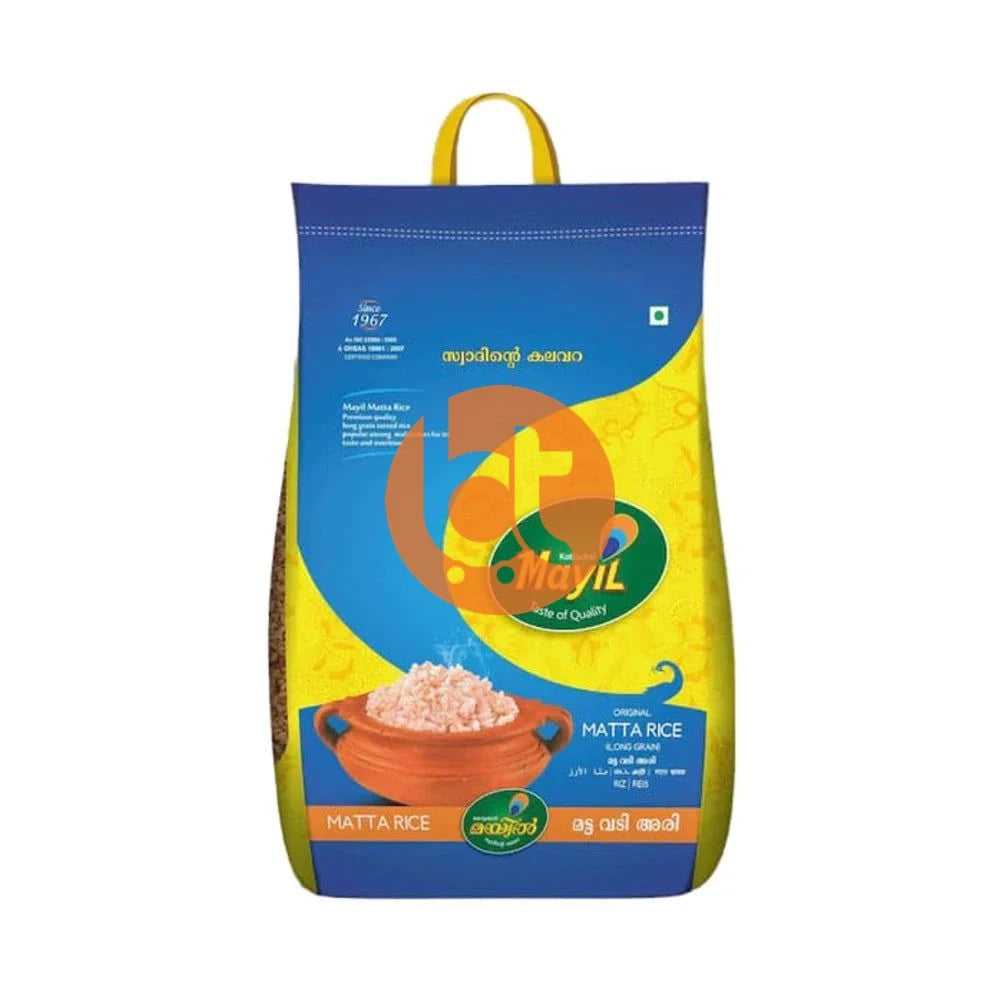 Mayil Long Grain Matta Rice 10Kg + 500g Puttu Podi Free