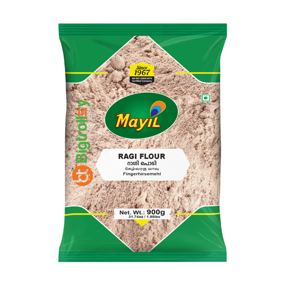 Mayil Ragi Flour, Ragi Powder 900g