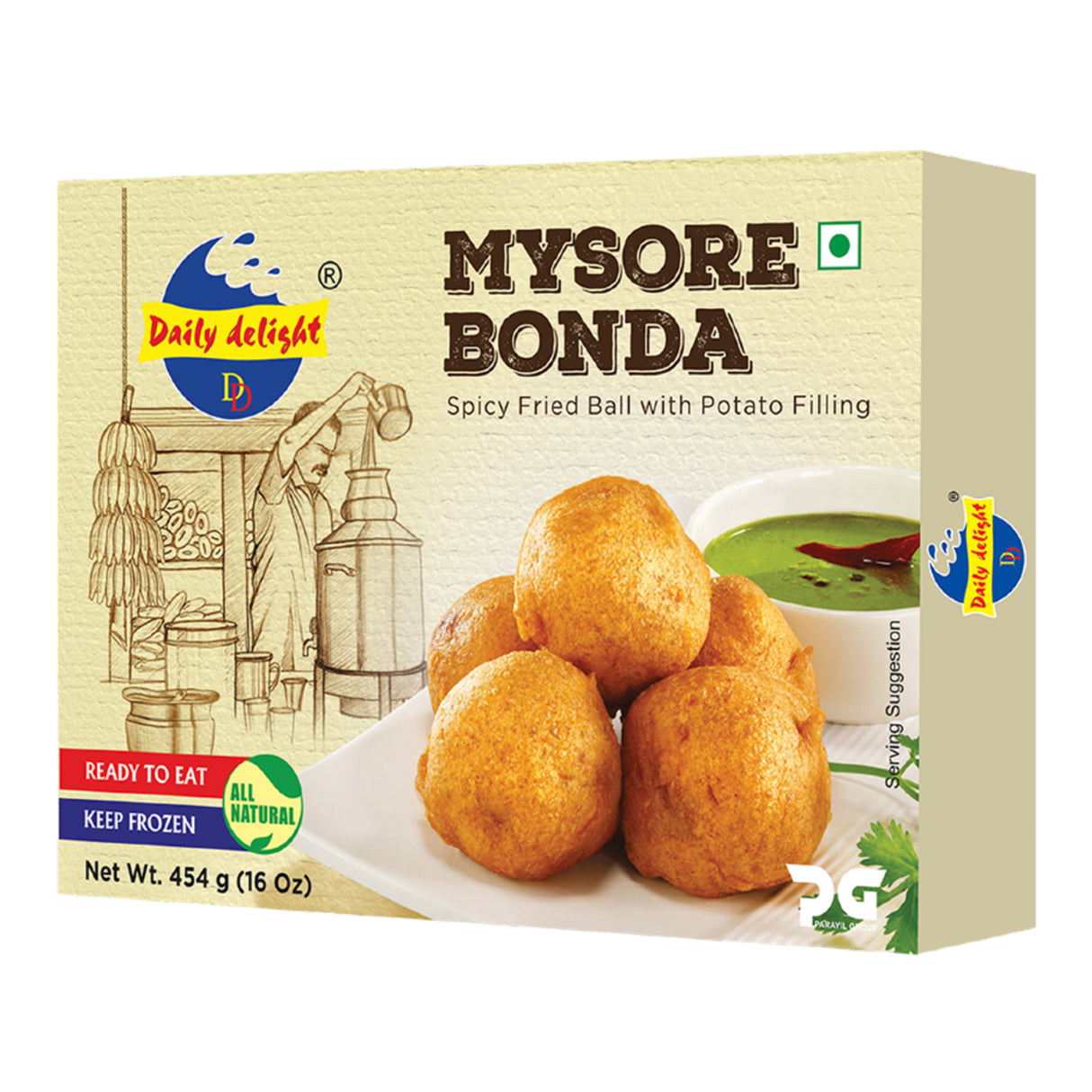Daily Delight Mysore Bonda 454g