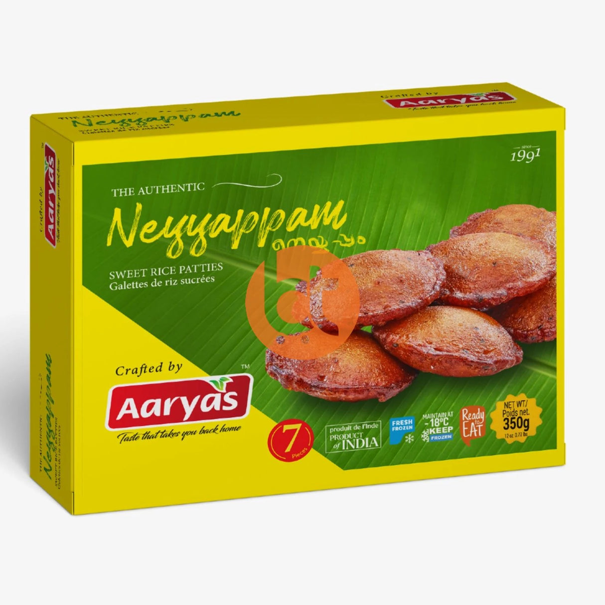 Aaryas Foods Neyyappam 350G
