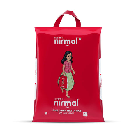 Nirmal Long Grain Matta Rice 10kg Online at BigTrolley Groceries