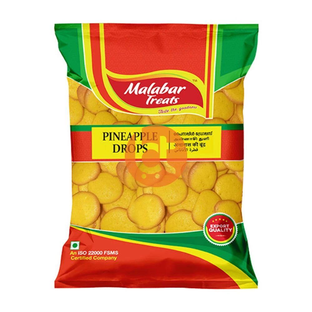 Malabar Treats Pineapple Drops 200g