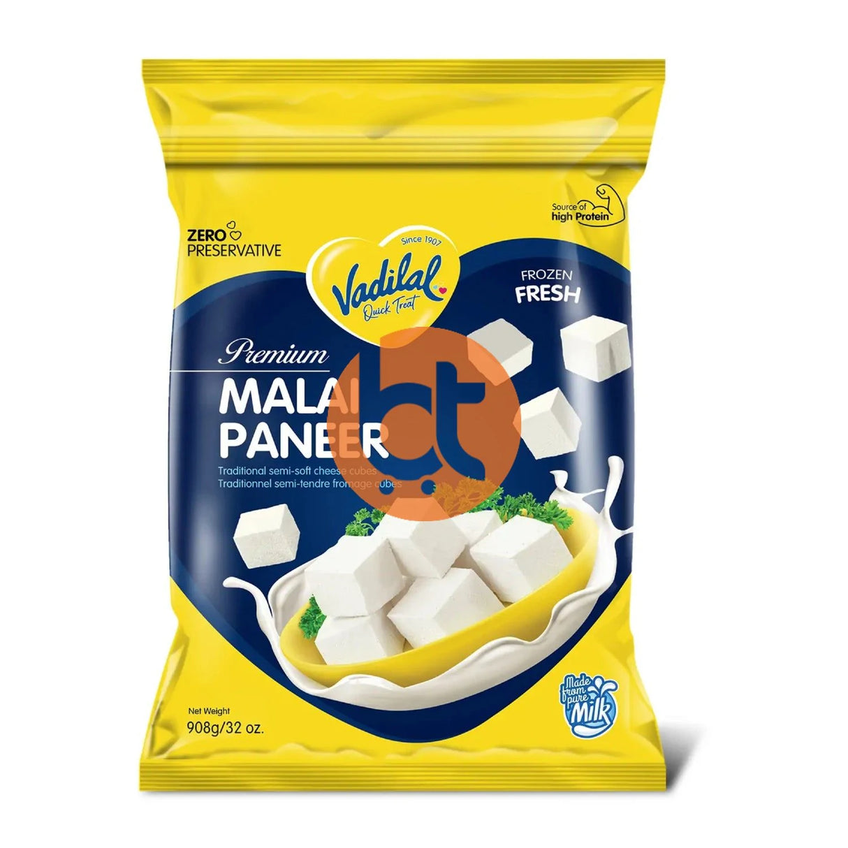 Vadilal Premium Malai Paneer Cubes  Online at BigTrolley