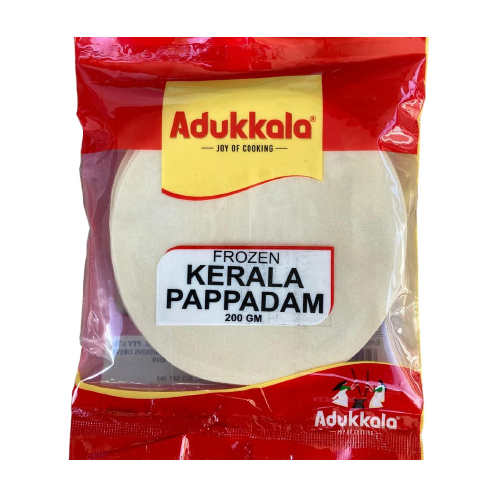 Adukkala Kerala Pappadam (Frozen) 200G