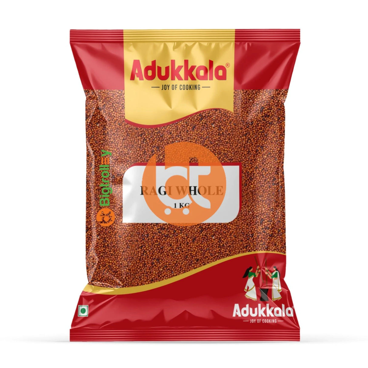 Adukkala Ragi Rice, Finger Millets, Panjipullu 1Kg