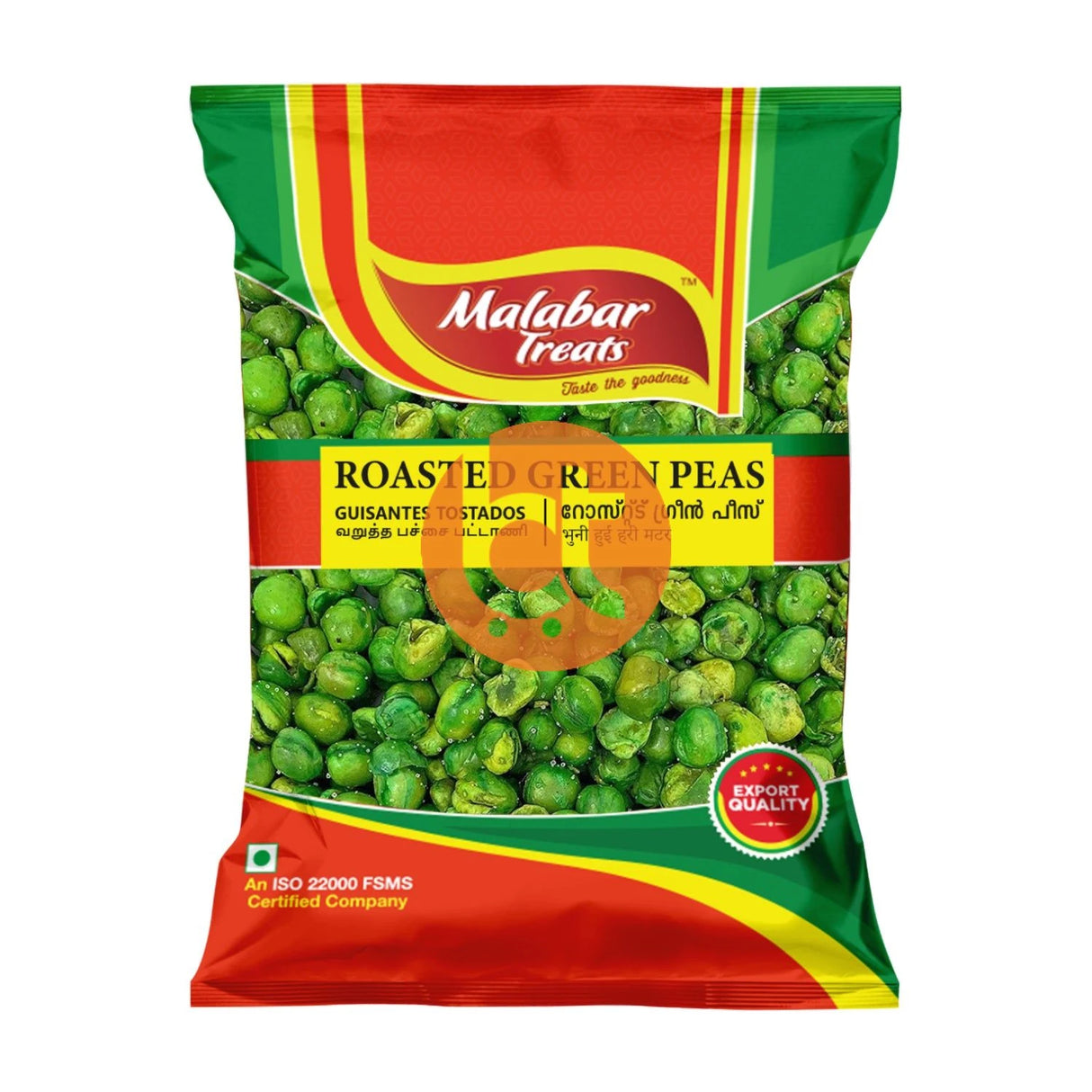 Malabar Treats Roasted Green Peas 200g