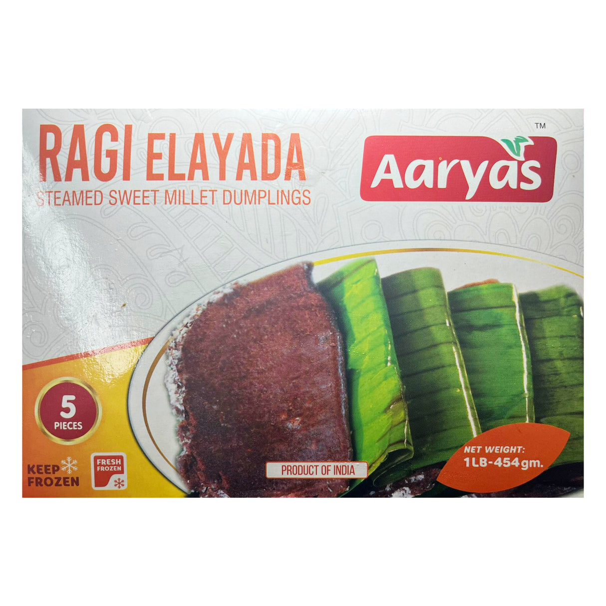 Aaryas Foods Ragi Elayada 454g