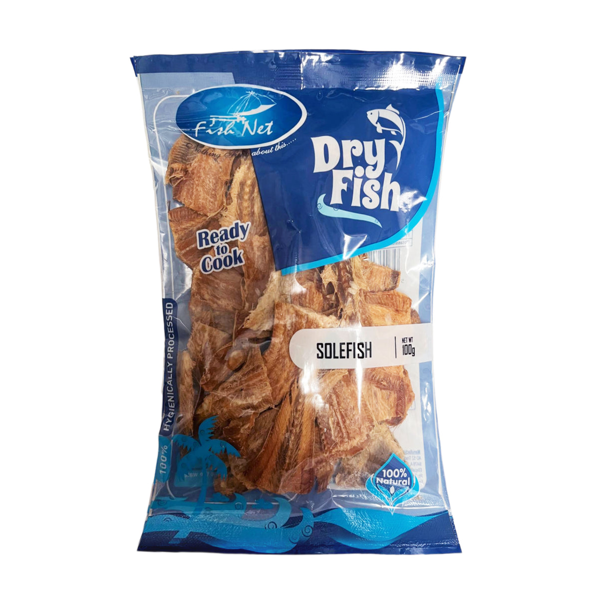 Fishnet Dry Sole Fish, Manthal, Nangu 100G