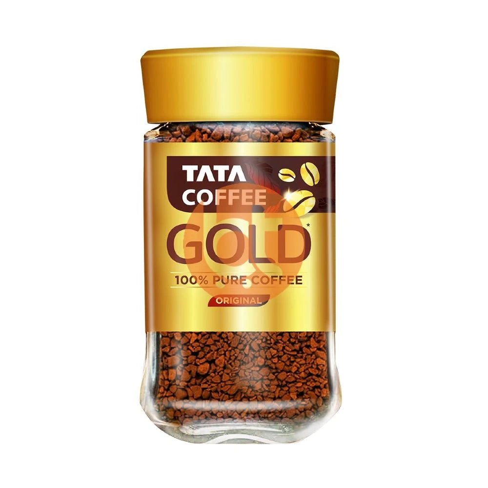 Tata Coffee Gold Original, Instant & Pure Coffee 100g (BB: 07/2025)