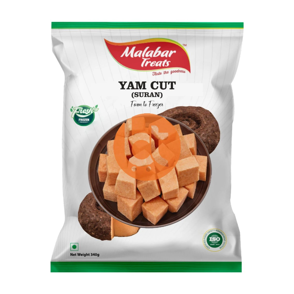 Malabar Treats Suran (Yam) ചേന 340g