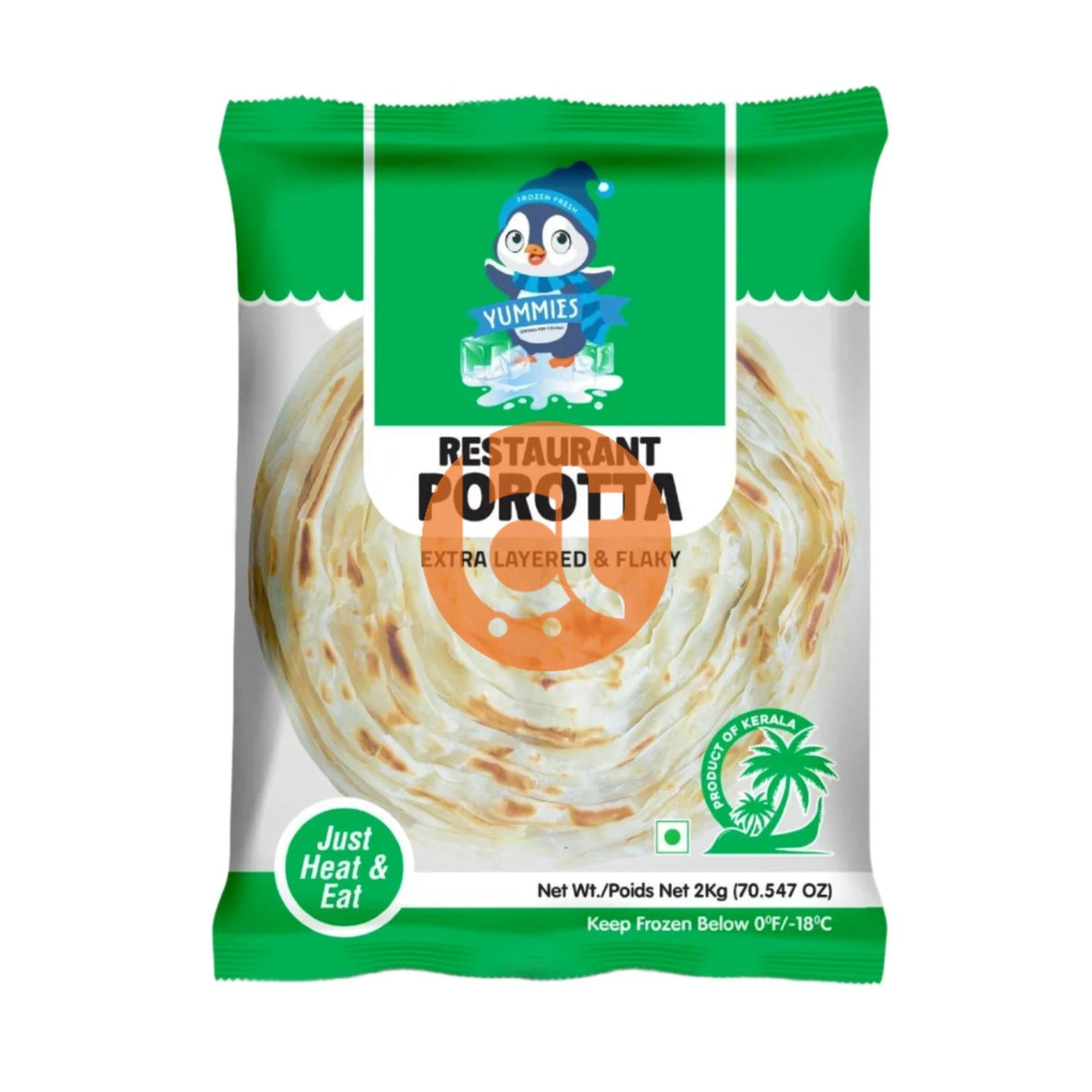 Yummies Restaurant Porotta 2Kg Online at BigTrolley Groceries