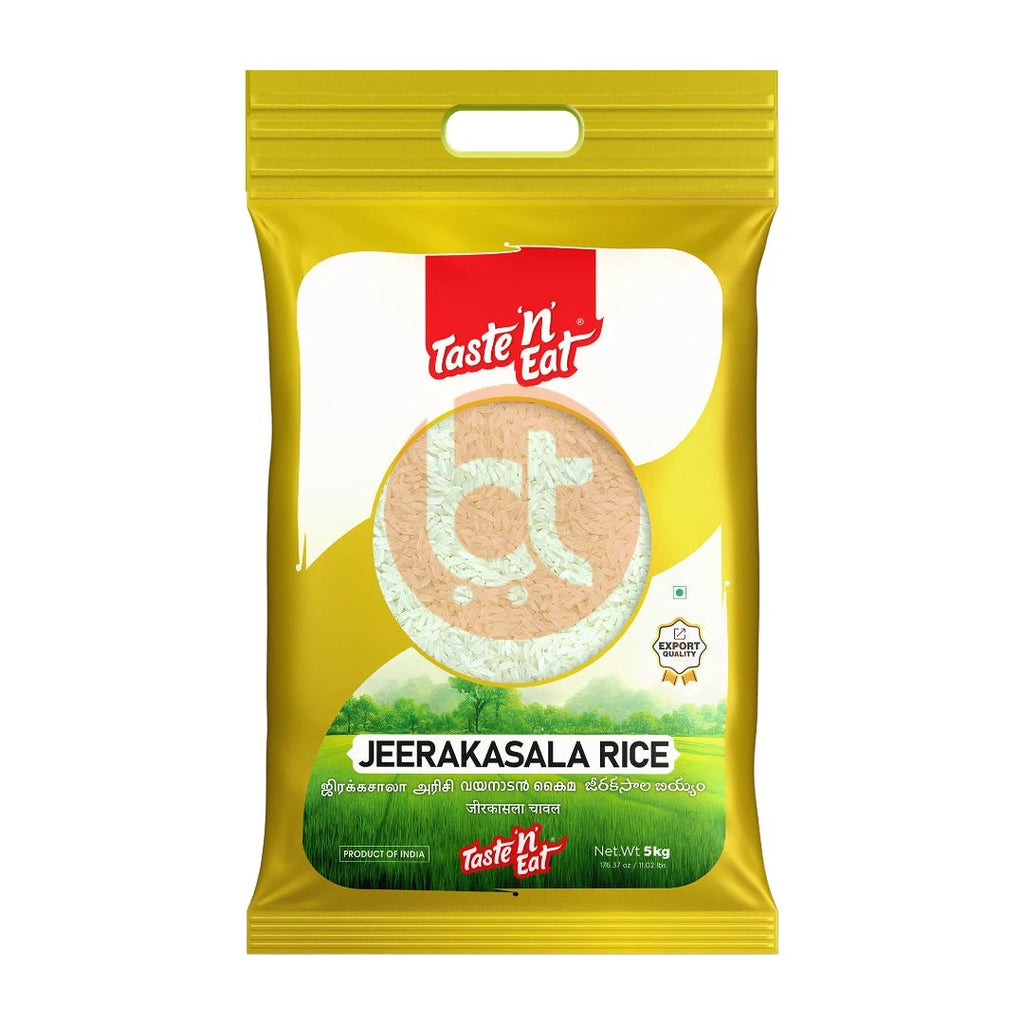Taste n' Eat Jeerakasala Rice, Kaima Rice 5Kg