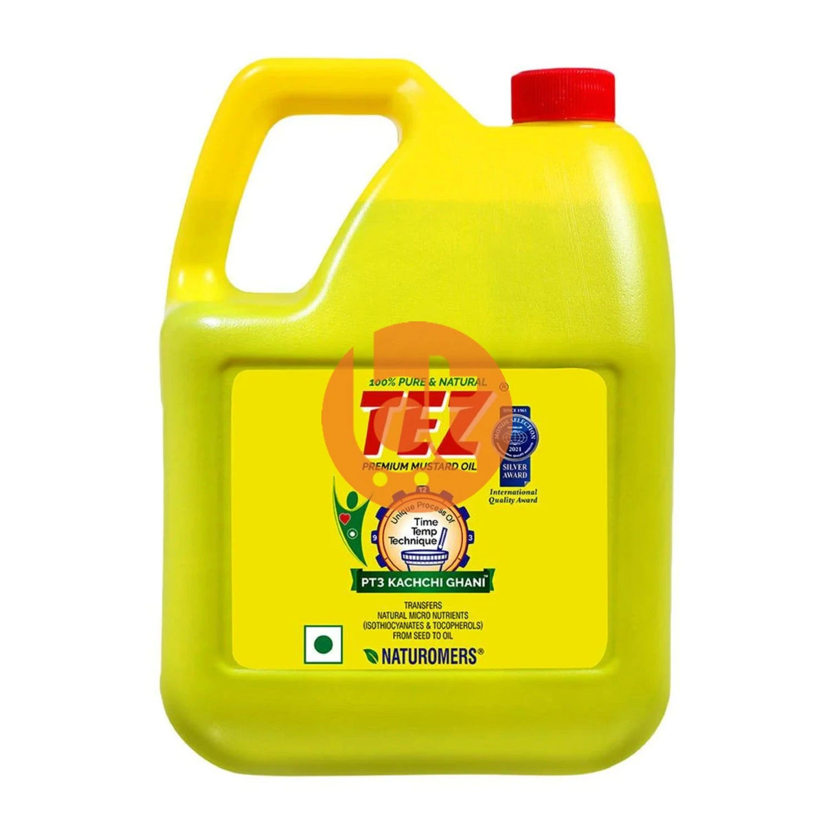 Tez Premium Pungent Mustard Oil 4.7L