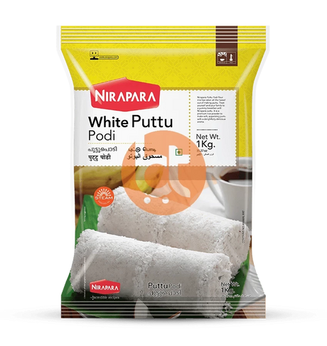 Nirapara White Puttu Podi 1Kg - Puttu Podi by Nirapara - Rice Flour