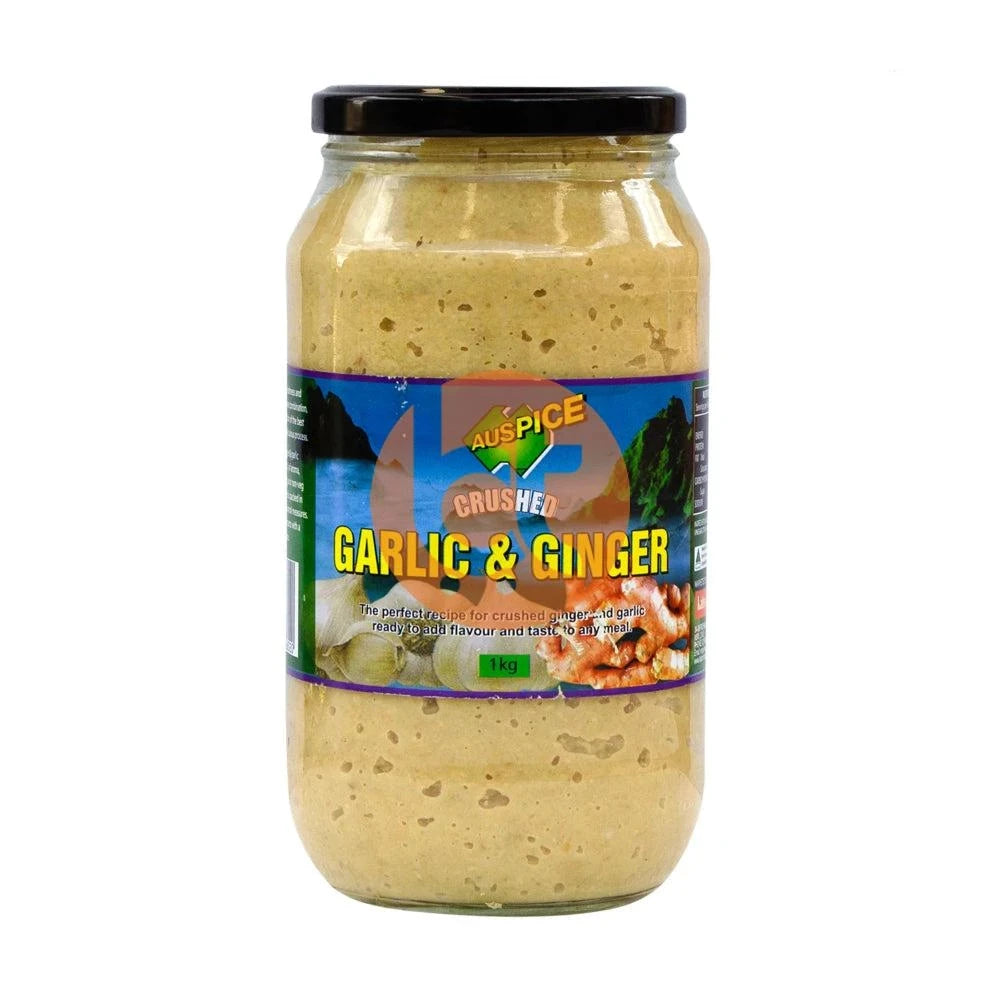 Auspice Crushed Ginger & Garlic Paste 1Kg - Ginger Garlic Paste by Auspice - New, Paste & Sauces