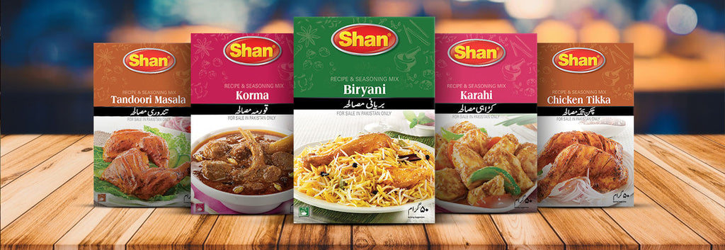 han Foods : Shop Online Shan Spices & Recipe Mixes 