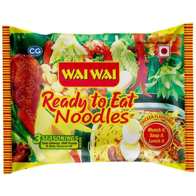 ai Wai Chicken Noodles 75gx5, 375g
