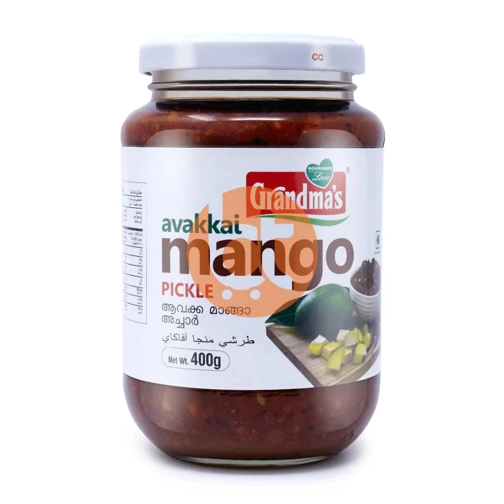 Grandma's avakkai Mango Pickle 400g - Mango Pickle by Grandmas - pickles