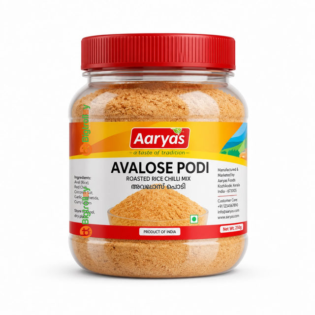 Aaryas Avalose Podi 500g Online at Bigtrolley Groceries