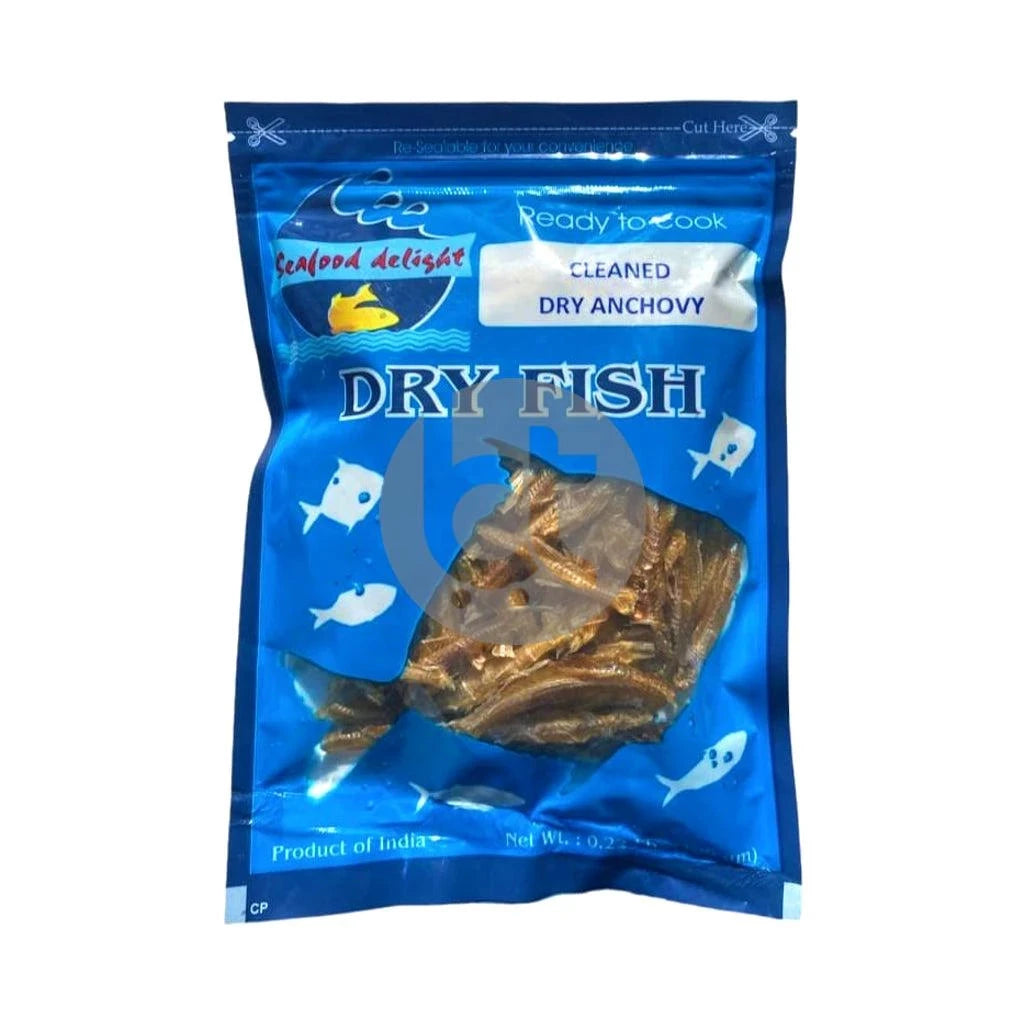 Daily Delight Dry Anchovy, Netholi/Kozhuva 100G - Dried Anchovy by Daily Delight - Dried Fish