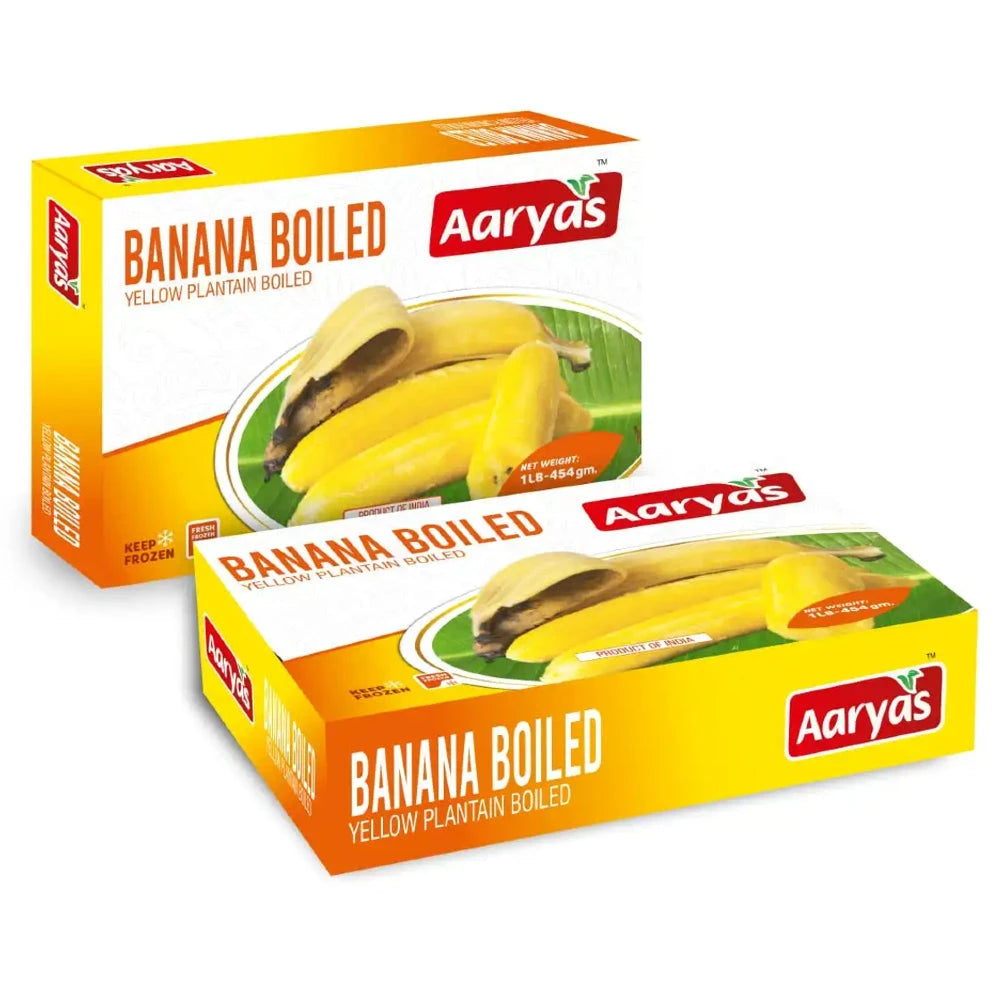 Aaryas Steamed Banana 454G