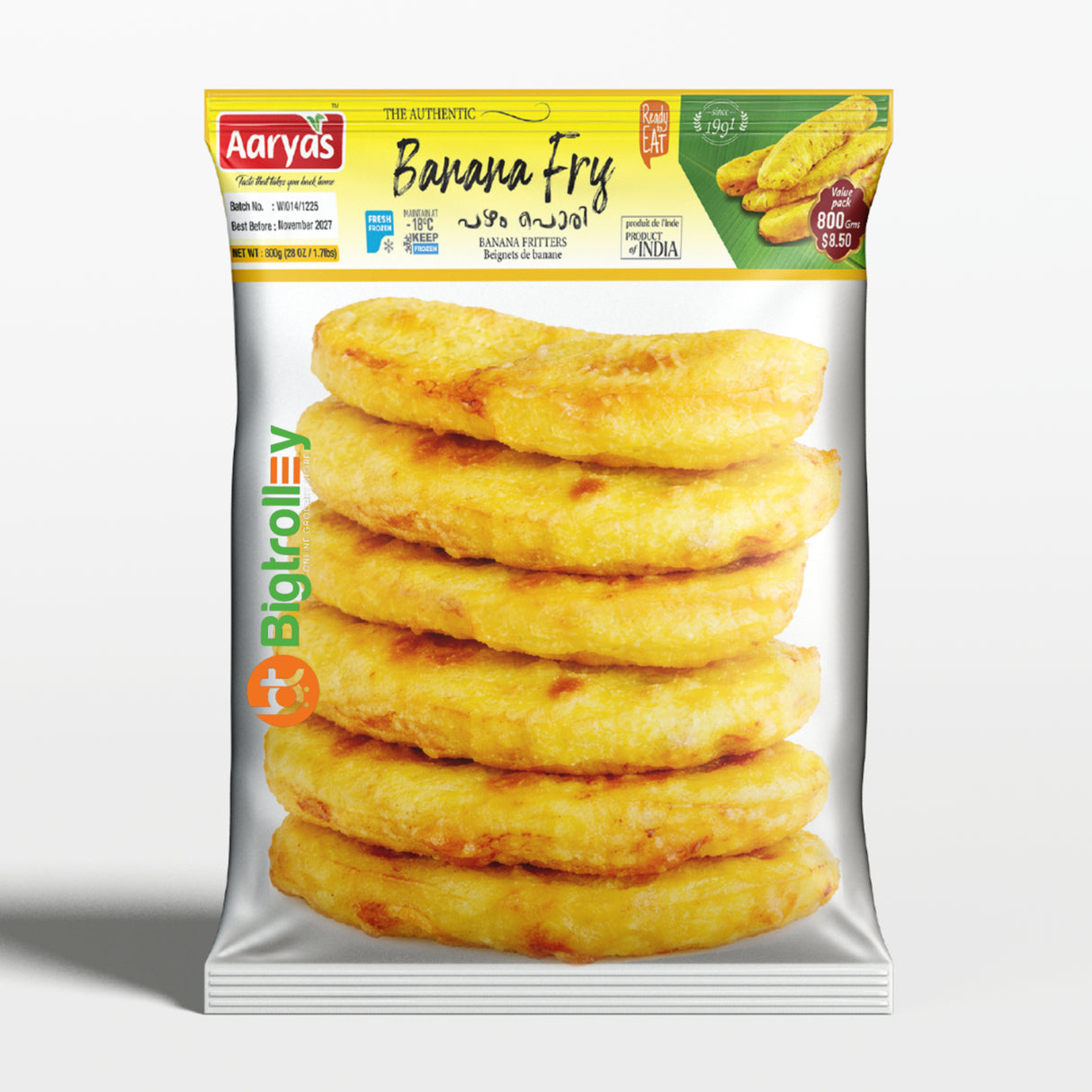 Aaryas Banana Fry family, Pazhampori