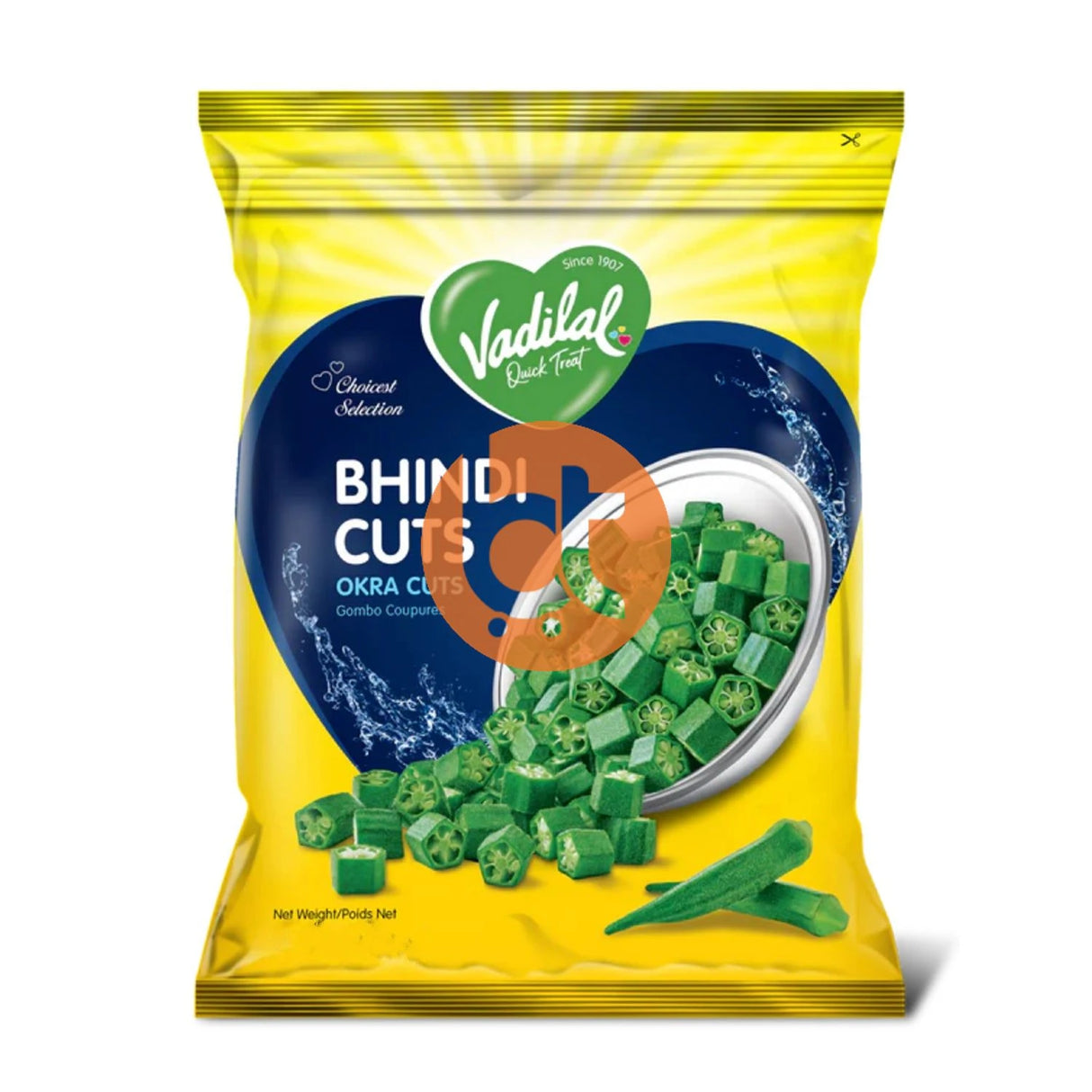 Vadilal Frozen Okra Cuts, Bhindi 312g