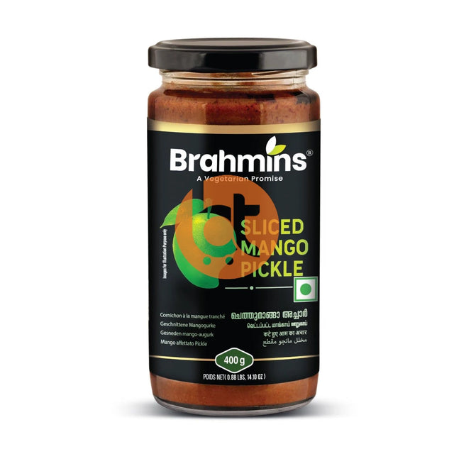 Brahmins Sliced Mango Pickle 400g Online at Bigtrolley Groceries