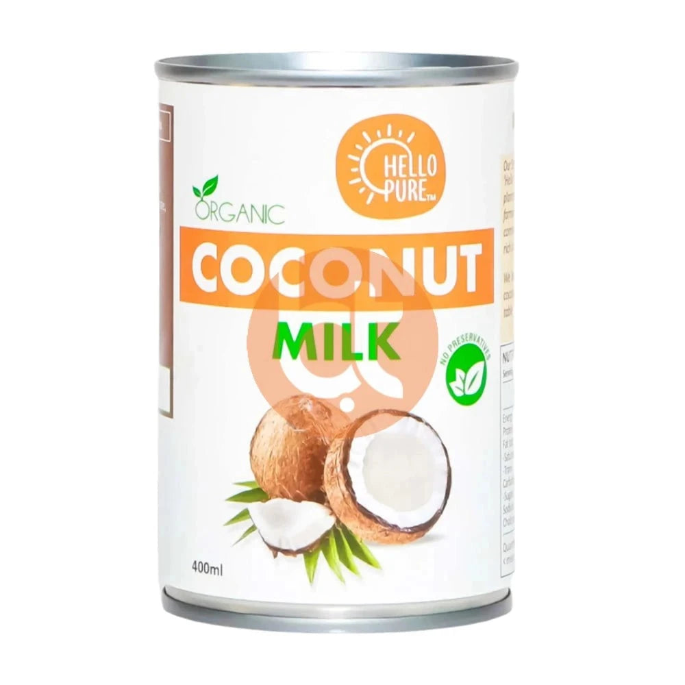 Hello Pure Organic Coconut Milk 400ml 