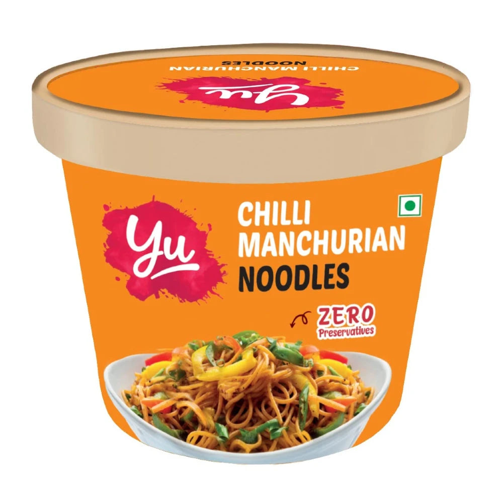 Yu Foodlabs Chilli Manchurian Cup Noodles