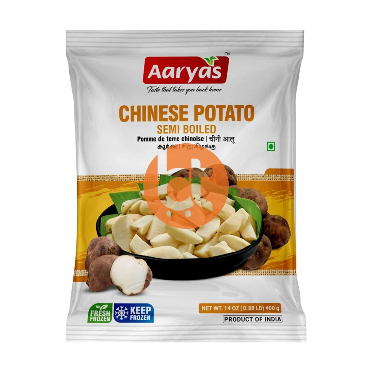 Aaryas Boiled Chinese Potato, Koorka 400G Online at bigtrolley groceries