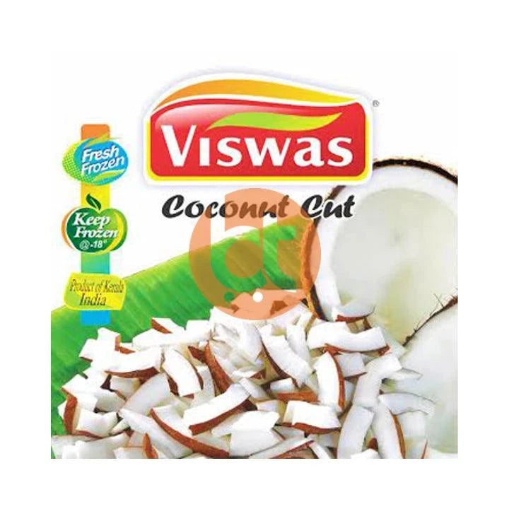 Viswas Sliced Coconut, Cut Coconut 400G | BigTrolley