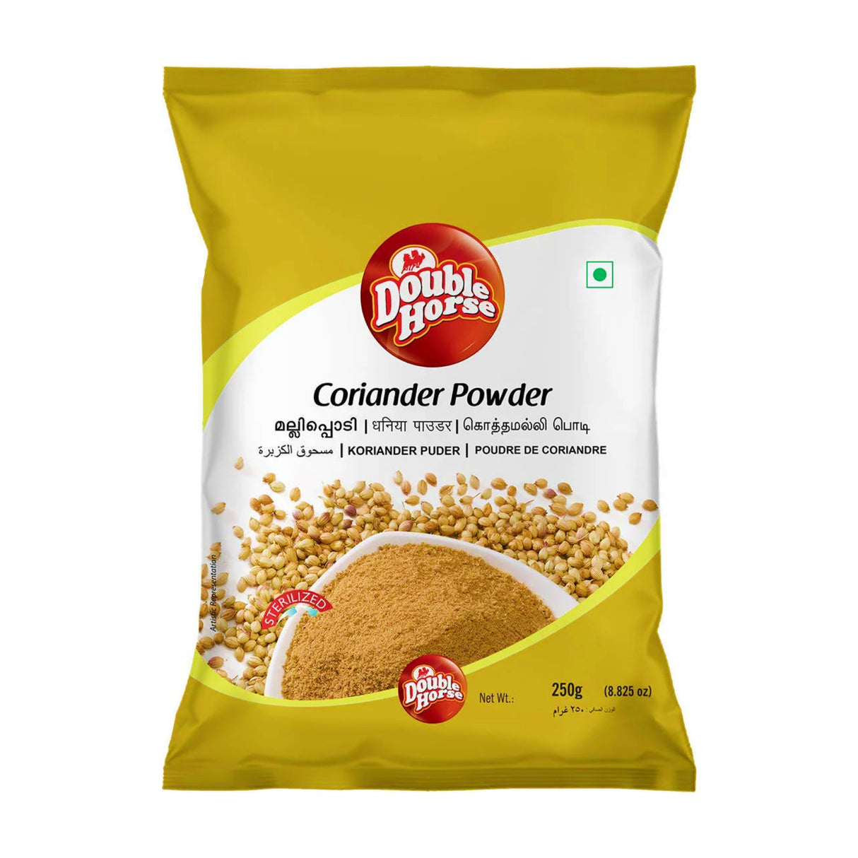 Double Horse Coriander Powder, Malli Podi 250g