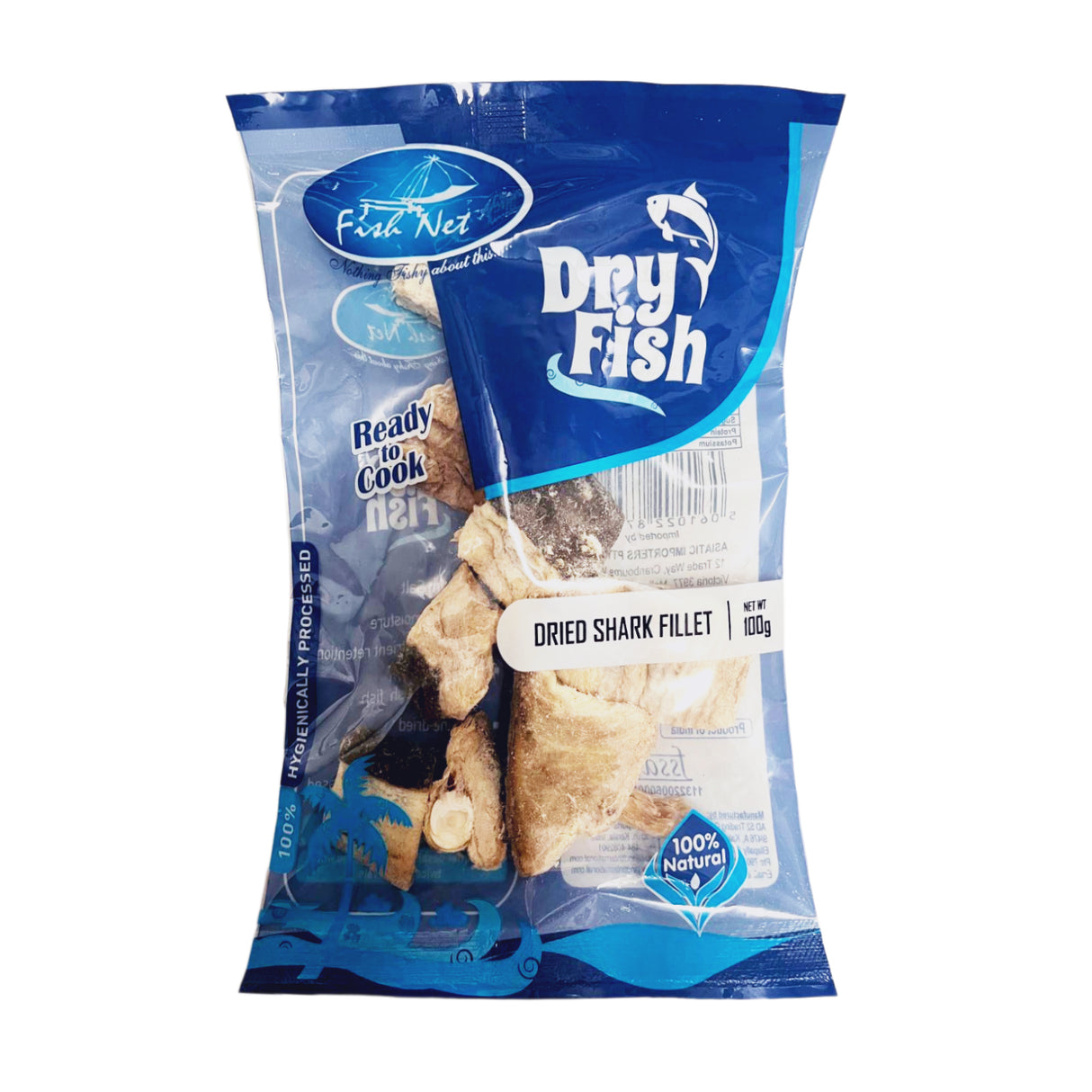 Fish Net Dried Shark Fillet, Sraavu 100g