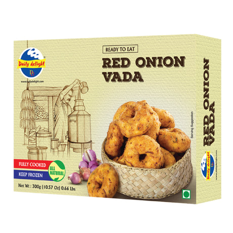 Daily Delight Red Onion Vada 300g online at bigtrolley Groceries